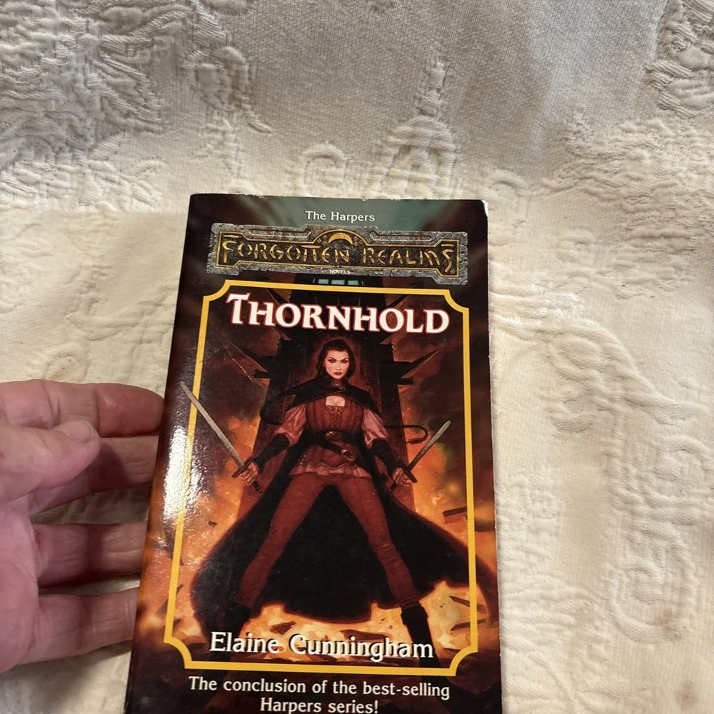 TSR Forgotten Realms Novel Harpers #16 - Thornhold VG